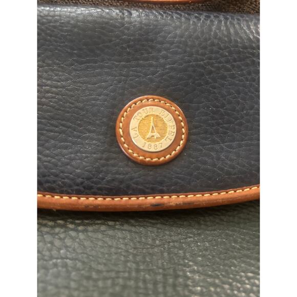 La Tour Eiffel Paris Purse VTG Handbag Multi Color Genuine Leather Shoulder Bag - Picture 3 of 13